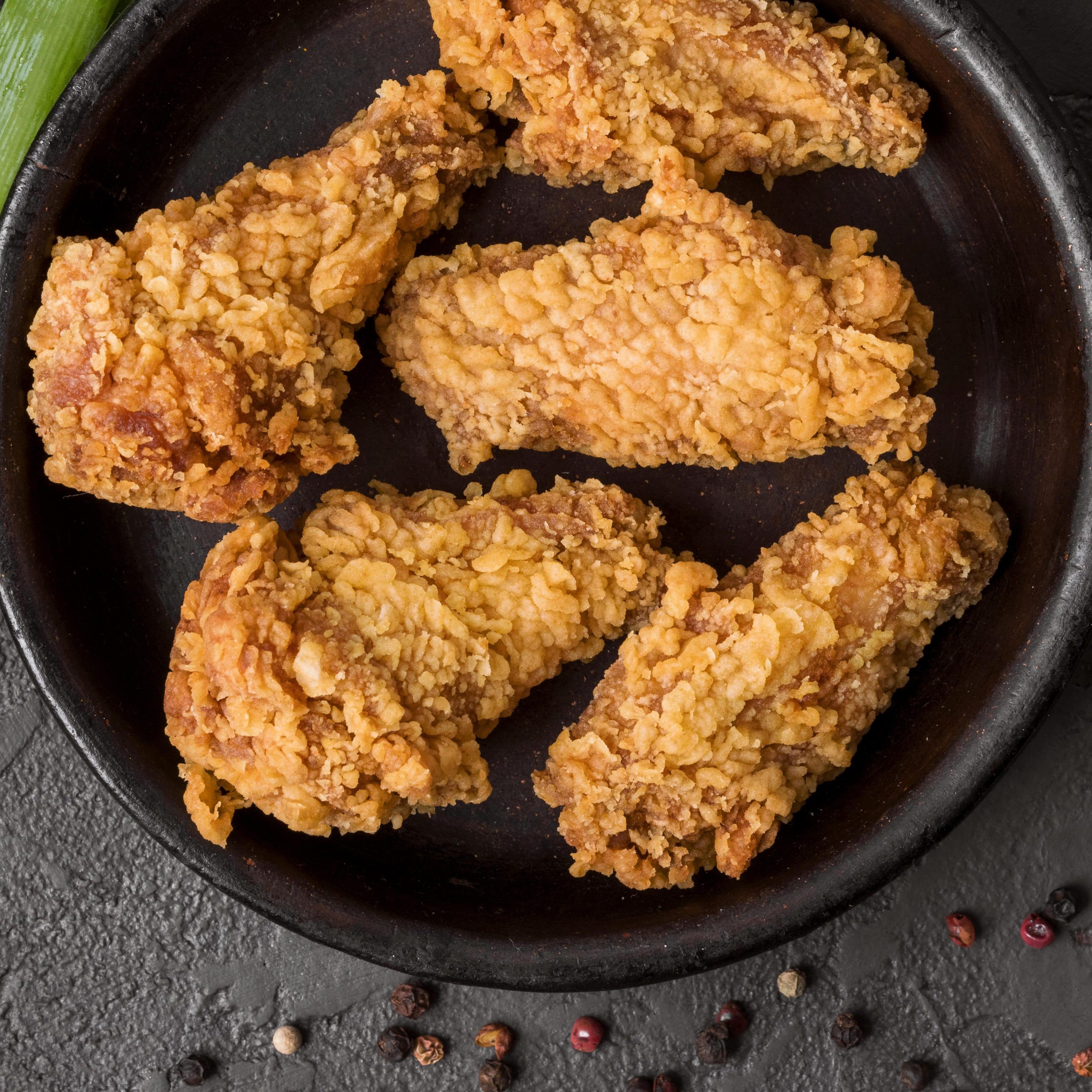 Crispy chicken platter